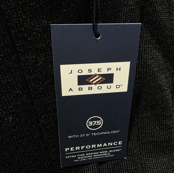 Joseph Abboud Black Turtleneck Sweater. NEW. XL - Picture 5 of 7